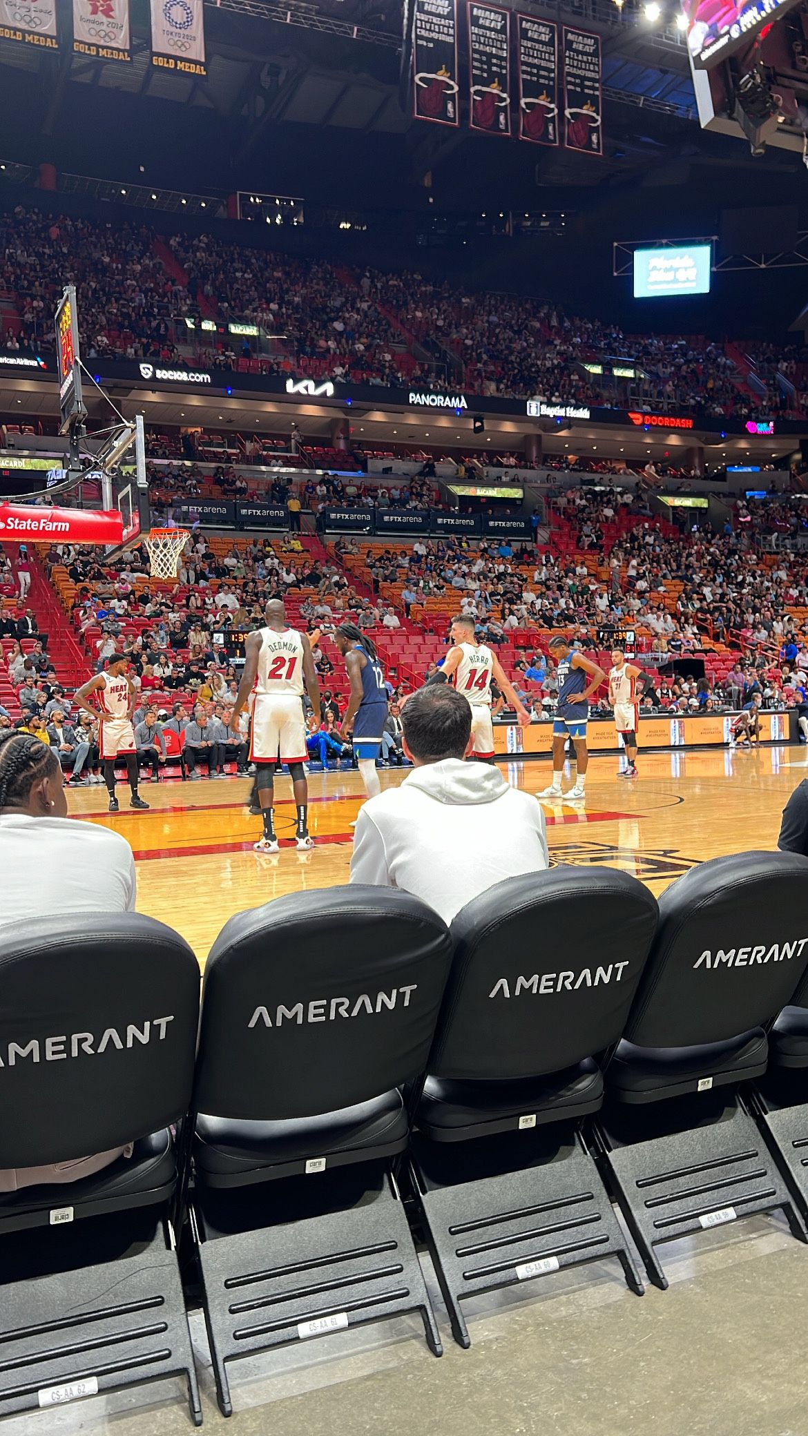 FIRST ROW: 1 Ticket - Heat V Pistons Tuesday 12/06/22