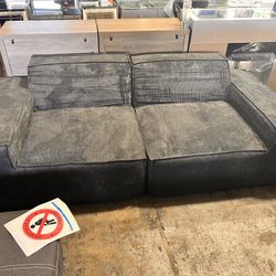 🛋️ Modern Gray Sofa – Stylish & Comfortable  Upgrade your living space with this modern and cozy gray sofa. Designed with deep seating and soft cordu