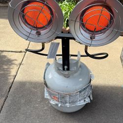Texsport  Double Propane Outside Heater & Tank