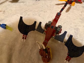 Lego ninjago red dragon