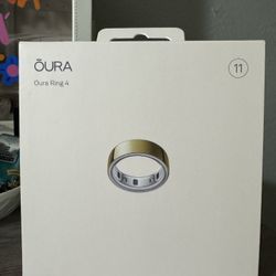 Oura Ring Size 11 Gold Gen 4 