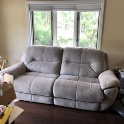 Tan Color Sofa 12 Years Old In Good  Shape