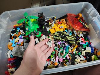 Legos And Off-brand Bricks (Assorted)