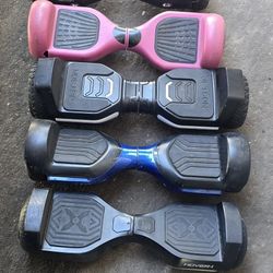 HOVERBOARDS ,TODAS JUNTAS $29.  NOSE QUE LES FALTA SE VENDEN ASI