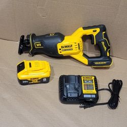 DEWALT
20V MAX Cordless Brushless Reciprocating Saw and 20V  8.0ah Battery Starter Kit