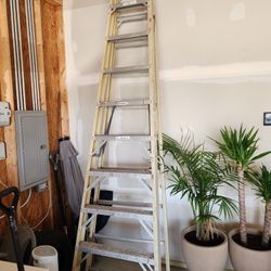 10 FT A-FRAME LADDER