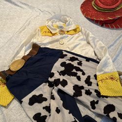 Disney Jessie Costume & Hats Size 4/5