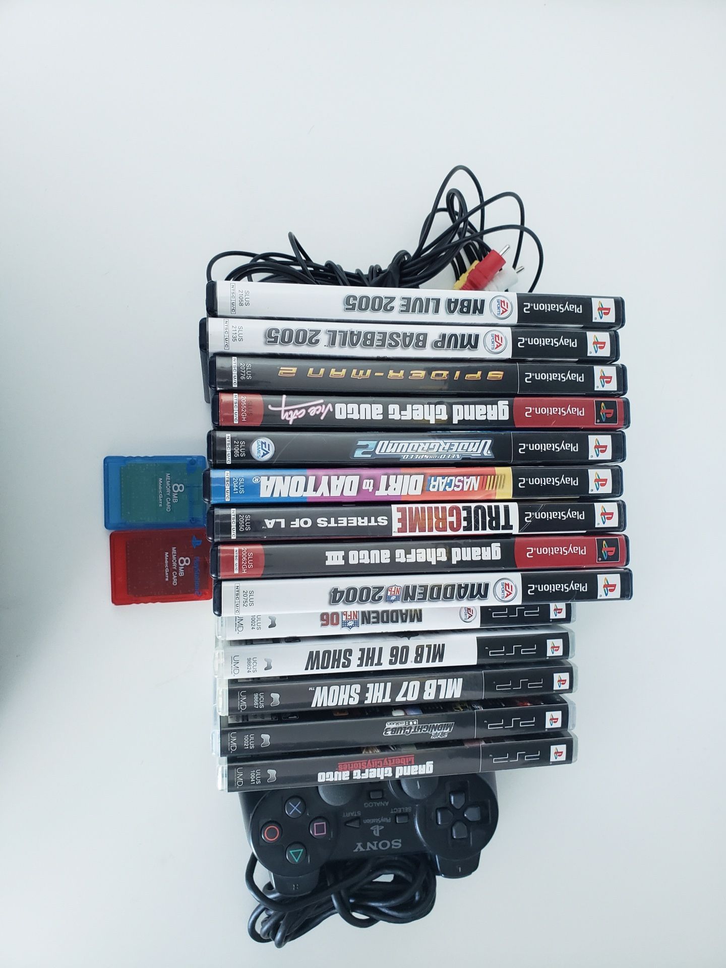Ps2 and psp game bundle