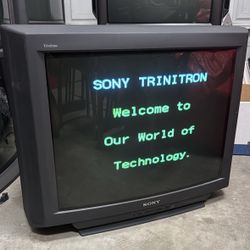 Sony Trinitron KV-27V55 CRT TV 27”
