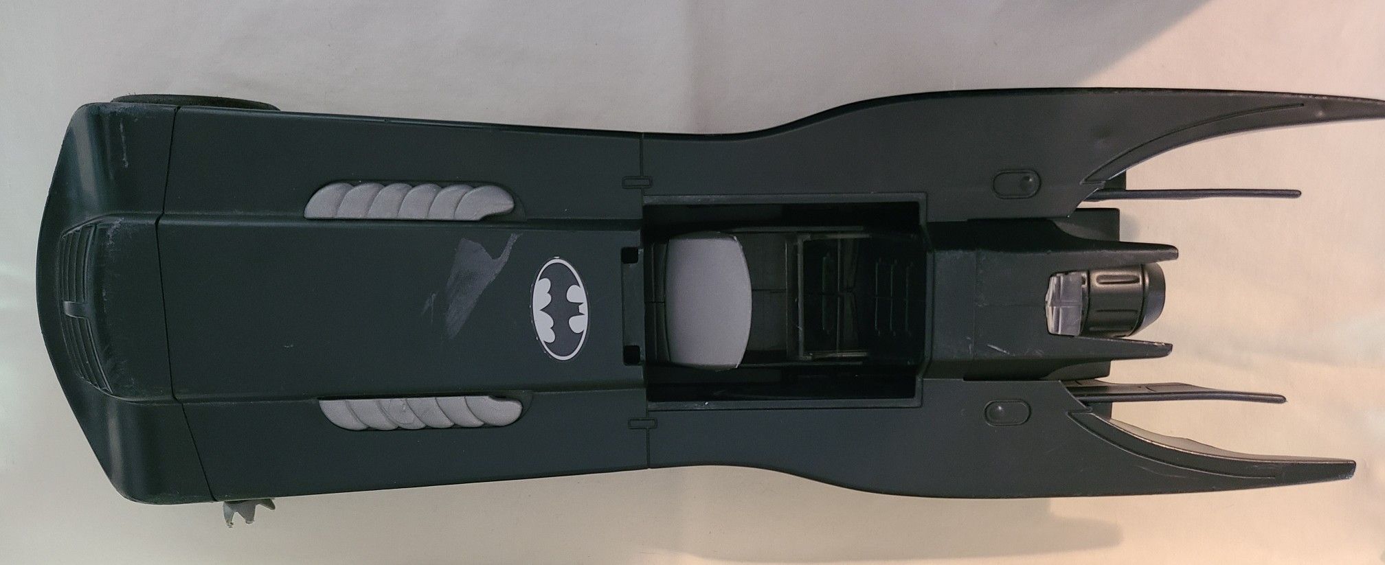 Vintage 1993 Kenner Batman The Animated Batmobile w/Pursuit Jet Original Owner