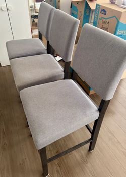 Grey Bar Stools