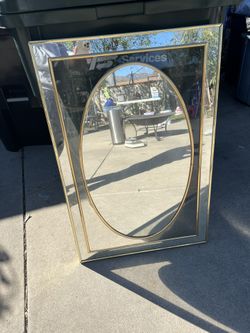Gold Vintage Mirror 