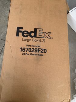 FedEx Large Box (L2) Shipping Boxes