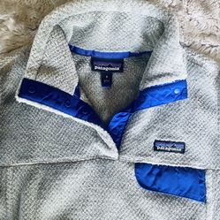 Patagonia Ponderosa Pine 1/4 snap Pullover Jacket in Drifter Grey