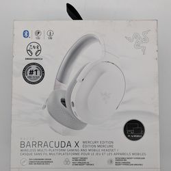 New Razer Barracuda X Wireless Gaming & Mobile Headset (Mercury Edition)