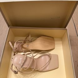 👡 Marc Fisher LTD Nude Strappy - Women’s
