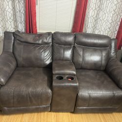 Leather Recliner Couches 