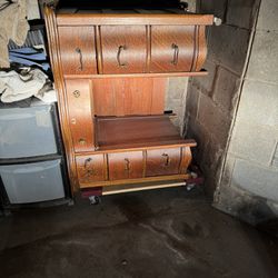 Vintage Oak Desk