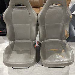 Acura RSX Front Seats Tan Beige