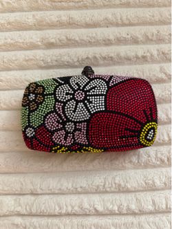 Clutch rhinestone bag