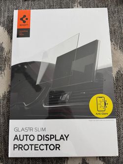 Spigen 14” Anti-Glare Tempered Glass Auto Display Protector – New