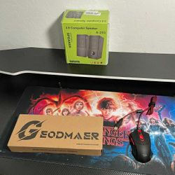 FLASH SALE Gaming Bundle Special, Wired 65% Keyboard, Wired RGB Gaming Mouse, and Desktop Speakers, 3 for 1 PC Special While Supplies Last, First come