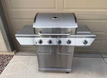 Nexgrill 4-Burner Stainless Steel Gas Grill (Brand New Heat Shields)