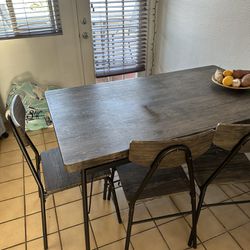 Dining room Table With Chairs & Bench