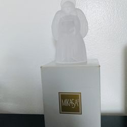 Mikasa 5" Frosted Choral Angel Candle Holder New
