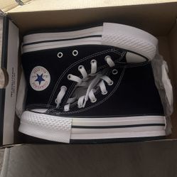 Girls High Top Platform Converse