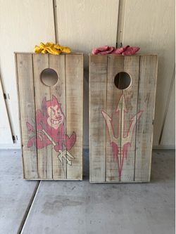 ASU Sparky Corn-hole Set