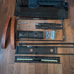 Z LINE DESIGN GLASS TV STAND 