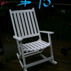 Folding rocking chair