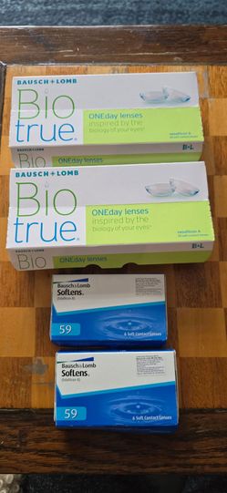 Contact lenses -6.00 & -6.50