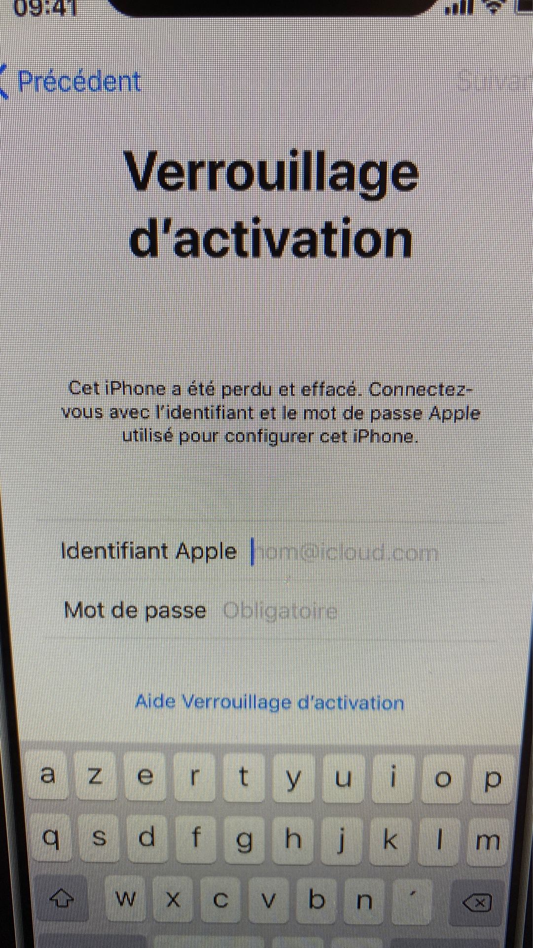 Activation iPhone 6s-X unlock