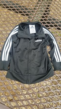 Kids Addidas Zip Up Jacket (size 12m)