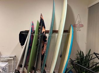 Surfboard rack