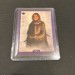 Jyn Erso /99 Star Wars Topps Meiyo 2025