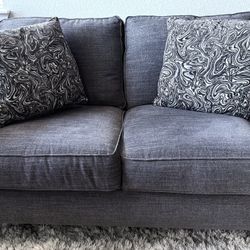 Loveseat Sofa With Two free Pillows 