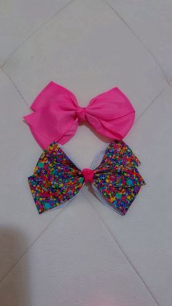 Set of 2 Ribbon Hair Bows