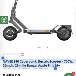 Nave S40 Cyberpunk Electric Scooter