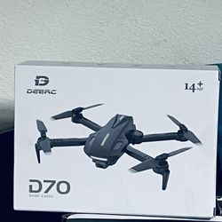 Brand New  DEERC Drone with Camera, D70 Drones with Camera for Adults 1080P HD
