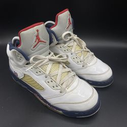 Nike 440888-103 Air Jordan 5 Olympic Retro HT Basketball Sneaker Boy's US 5.5Y