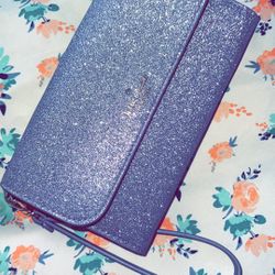 New Kate spade Purple Glitter Hand Wallet  