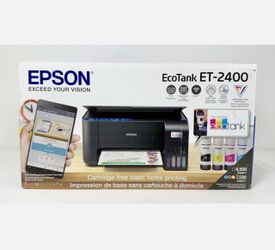 Epson EcoTank ET-2400 All-in-One Printer - home office - business - student - photos - DTF transfer