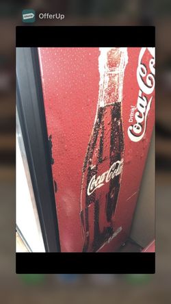 Coca Cola fridge
