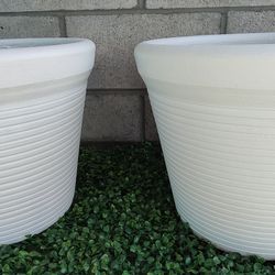 Terracotta 8 gallon planters 2 for $50 FREE DELIVERY IN SD