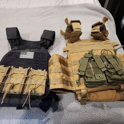 Two Plate Carriers W/ Plates