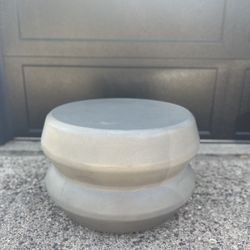Indoor/Outdoor Sculptural Side Table