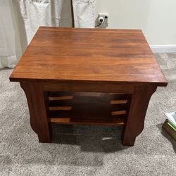 Teakwood Side Table 